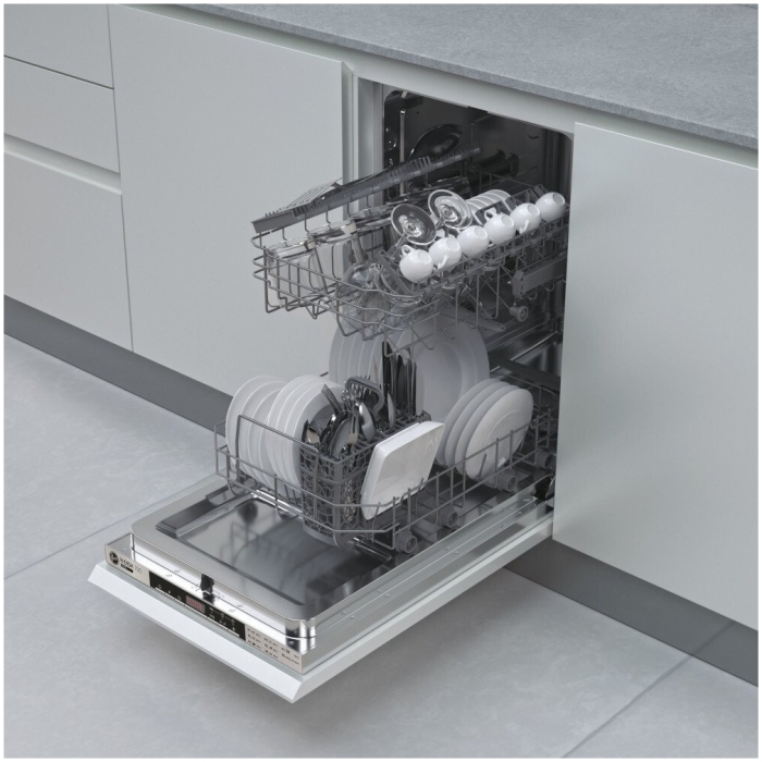 HOOVER HDIH2T1047 Built-in Slimline 10-place dishwasher - Image 4