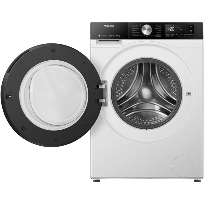 HISENSE WD3S8043BW3 8/5 KG 1400 Spin washer-dryer - Image 3