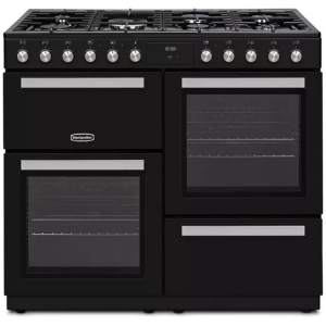 MONTPELLIER MDFRC100K Dual fuel range cooker