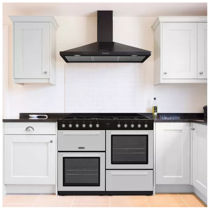 MONTPELLIER MDFRC100X Dual fuel range cooker - Image 6