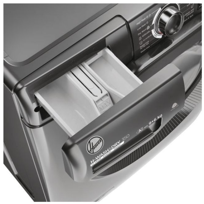 HOOVER H3DPS4966TAMRR80 9/6KG 1400 Spin washer dryer - Image 4