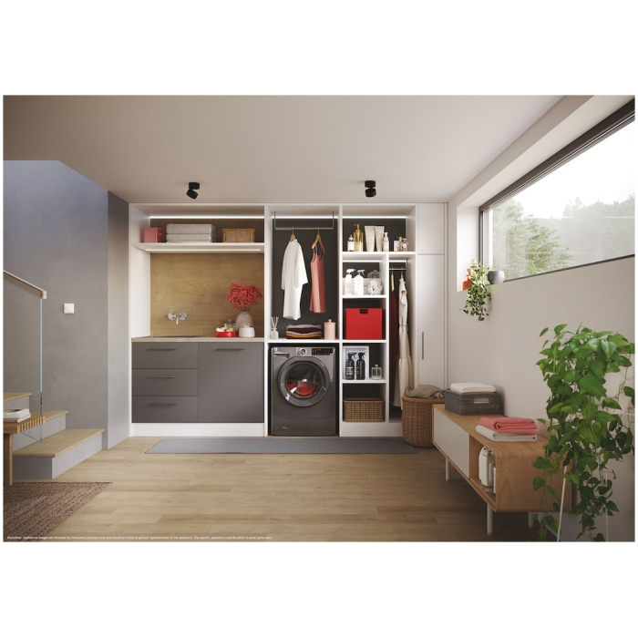 HOOVER H3DPS4966TAMRR80 9/6KG 1400 Spin washer dryer - Image 7