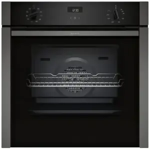 NEFF B3ACE4AG3B Built-in "Slide and Hide" single oven