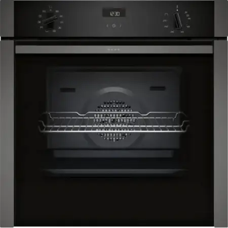 NEFF B3ACE4AG3B Built-in “Slide and Hide” single oven
