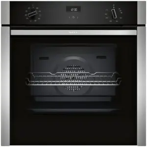 NEFF B3ACE4AN3B Built-in "Slide and Hide" single oven