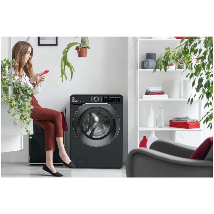HOOVER HD496AMBCB 9/6KG 1400 Spin washer dryer - Image 6