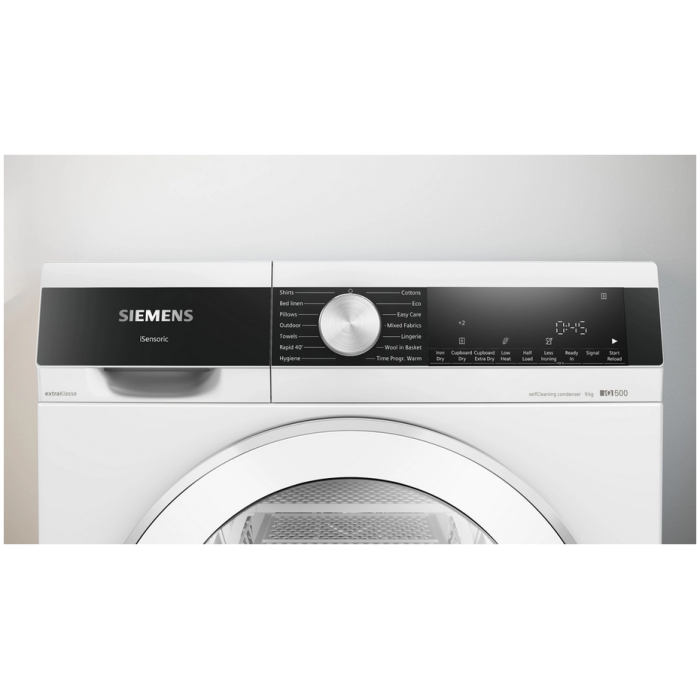 SIEMENS WQ45G202GB 9KG Heat-pump condenser tumble dryer - Image 2