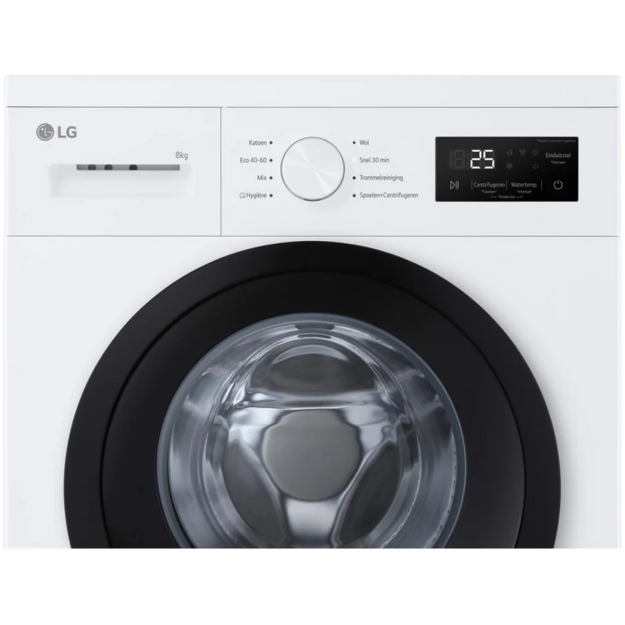 LG F4A10S8NWK 8KG 1400 Spin washing machine - Image 3