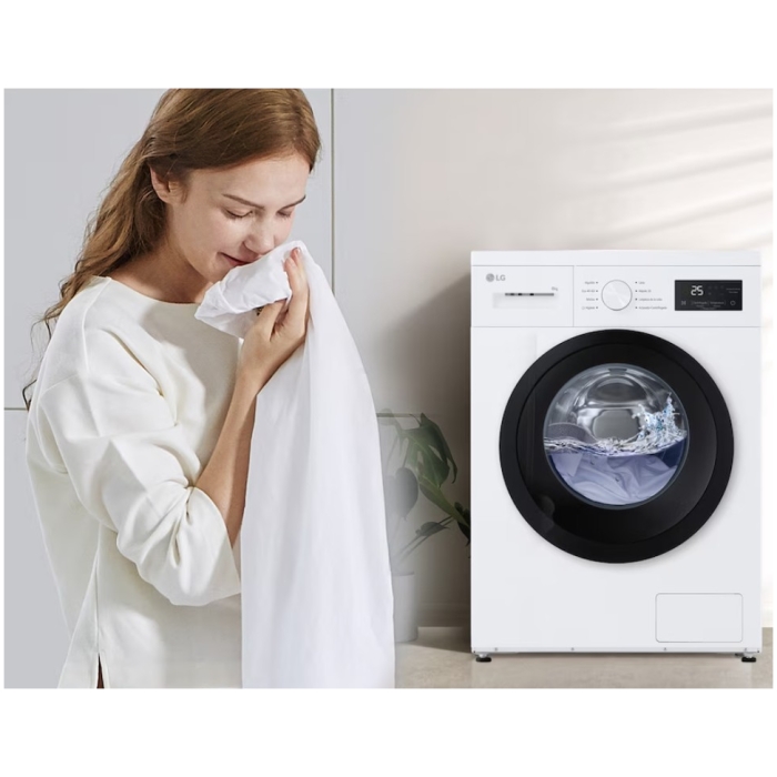LG F4A10S8NWK 8KG 1400 Spin washing machine - Image 6
