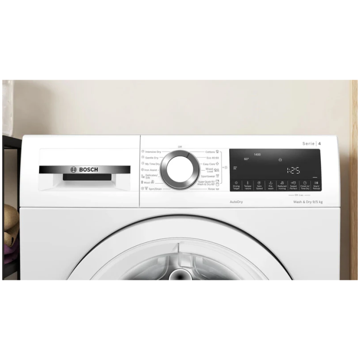 BOSCH WNA144V9GB 9/5KG 1400 Spin washer-dryer - Image 4