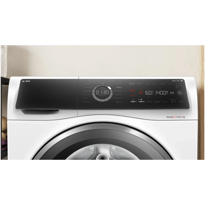 BOSCH WNC25410GB 10.5/6KG 1400 Spin washer-dryer - Image 2