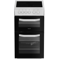 HOTPOINT HTE5VCW Electric cooker