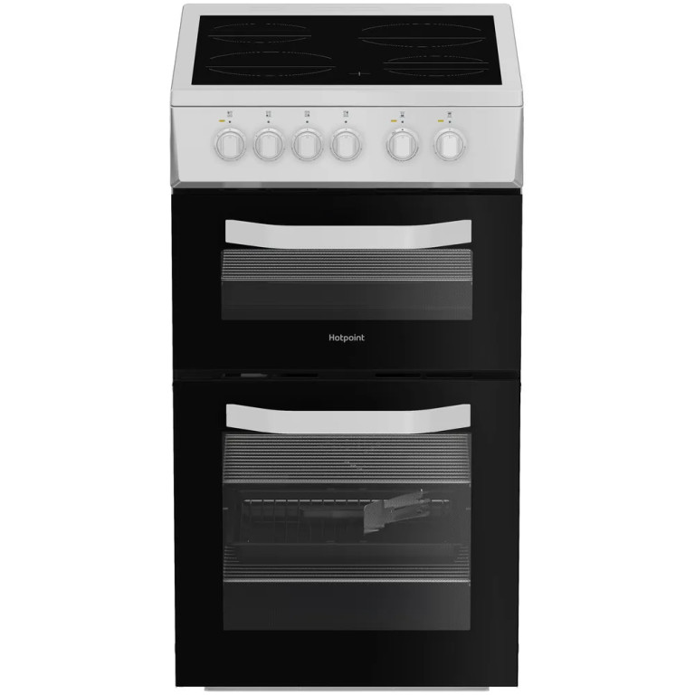 HOTPOINT HTE5VCW Electric cooker
