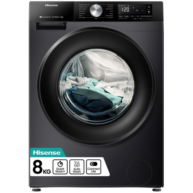 HISENSE WF3S8043BB3 8KG 1400 Spin washing machine