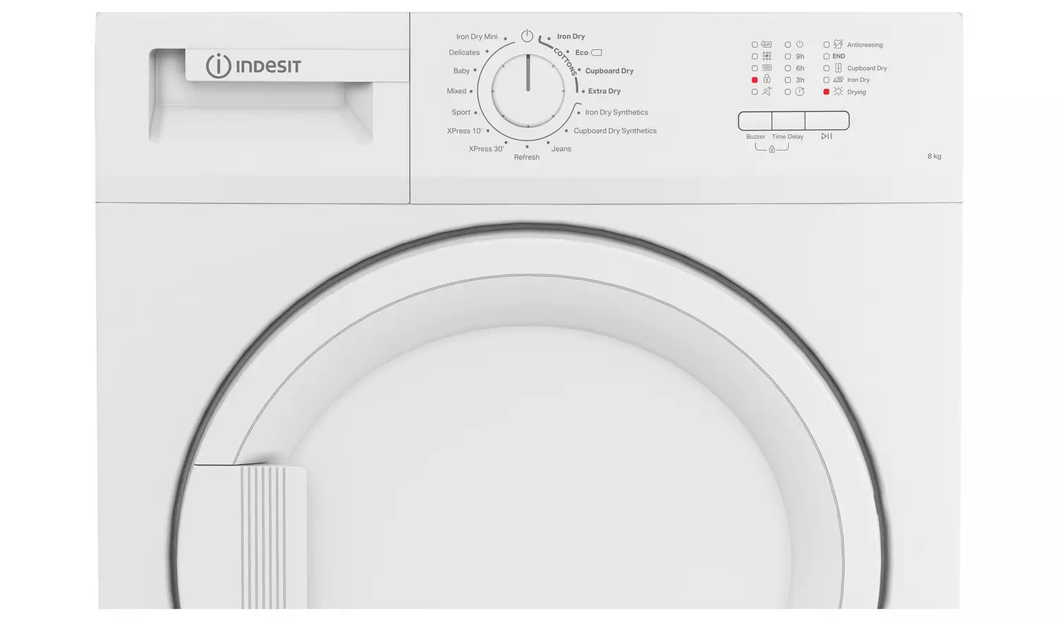 INDESIT CYDC72WWGLUK 7KG Condenser tumble dryer - Image 3