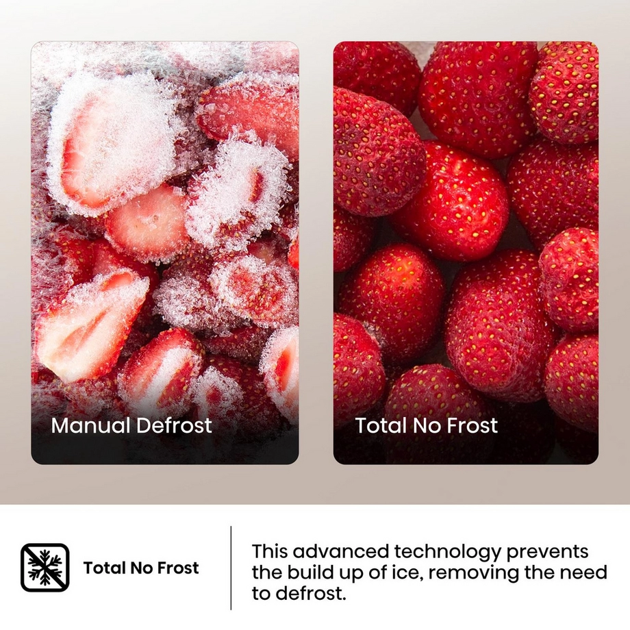 HISENSE RB327N4BBE Frost-free fridge freezer - Image 8