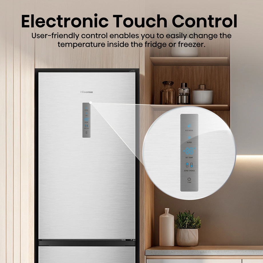 HISENSE RB395N4BCE Frost-free fridge freezer - Image 5