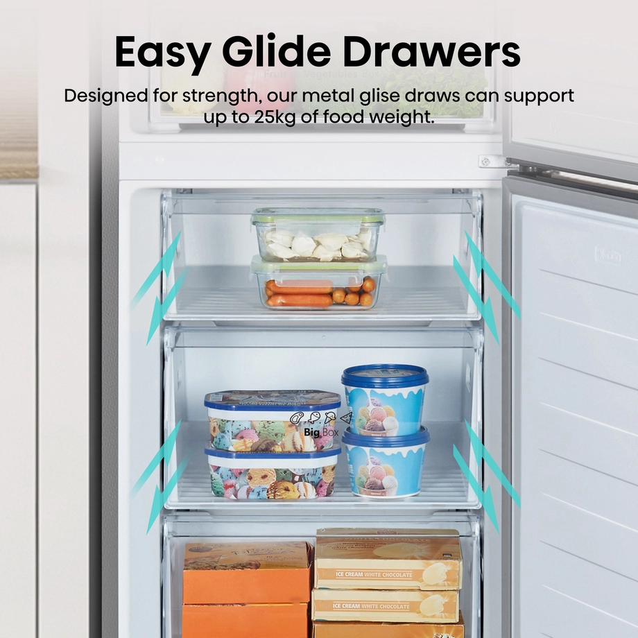 HISENSE RB395N4BCE Frost-free fridge freezer - Image 8