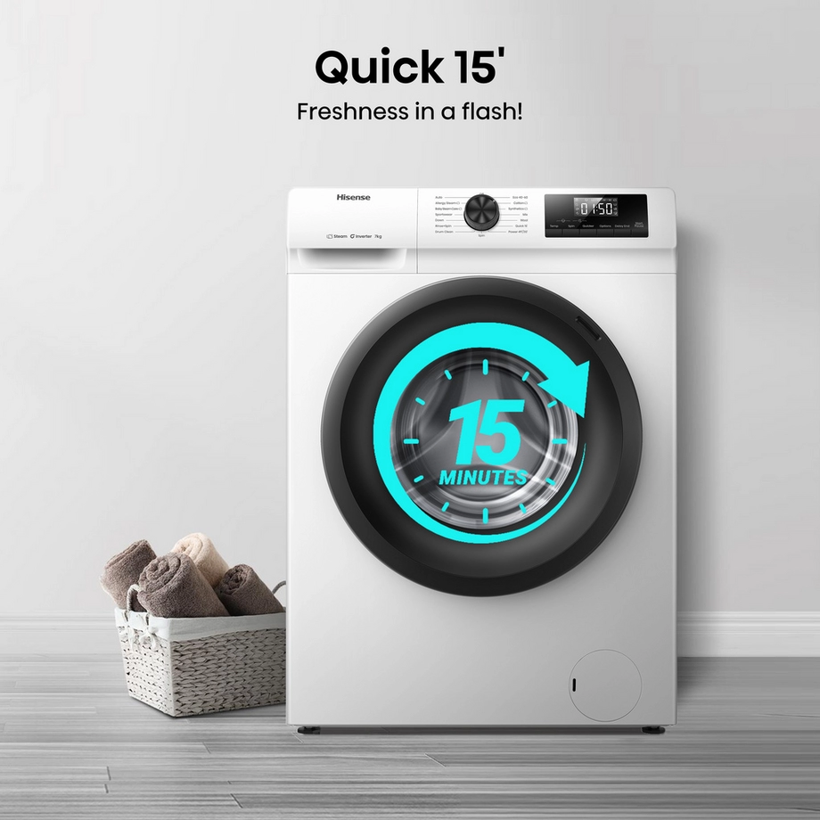 HISENSE WF1Q7021BW 7KG 1200 Spin washing machine - Image 5