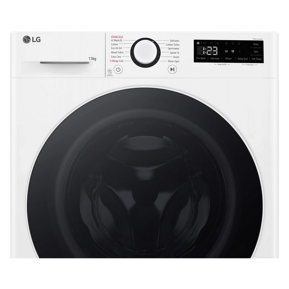LG F4Y513WWLN1 13KG 1400 Spin washing machine - Image 4