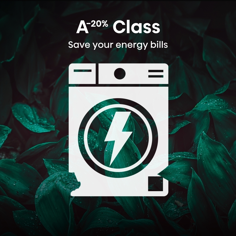HISENSE WF1Q8041BW 8KG 1400 Spin washing machine - Image 4