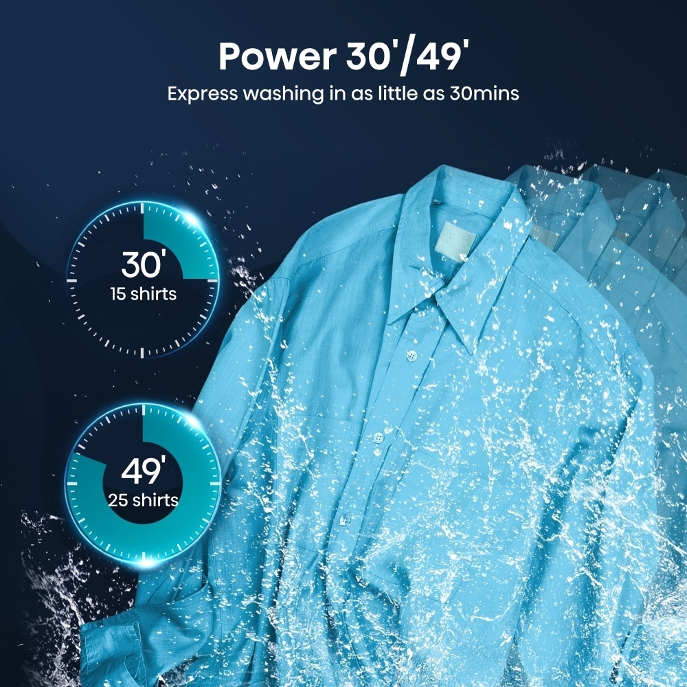 HISENSE WF1Q8041BW 8KG 1400 Spin washing machine - Image 5