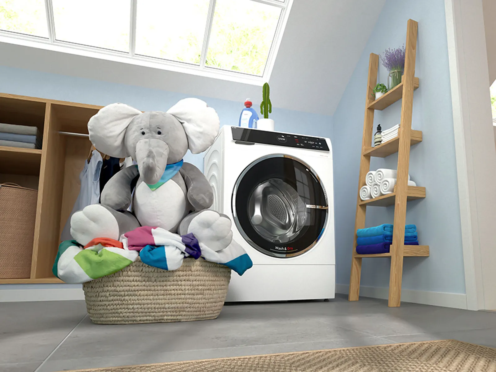 Bosch washer-dryer lifestyle