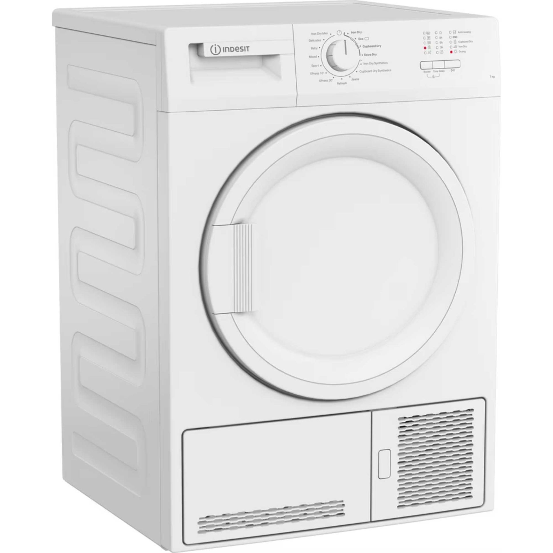 INDESIT CYDC82WWGLUK 8KG Condenser tumble dryer - Image 2