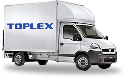 Toplex delivery van