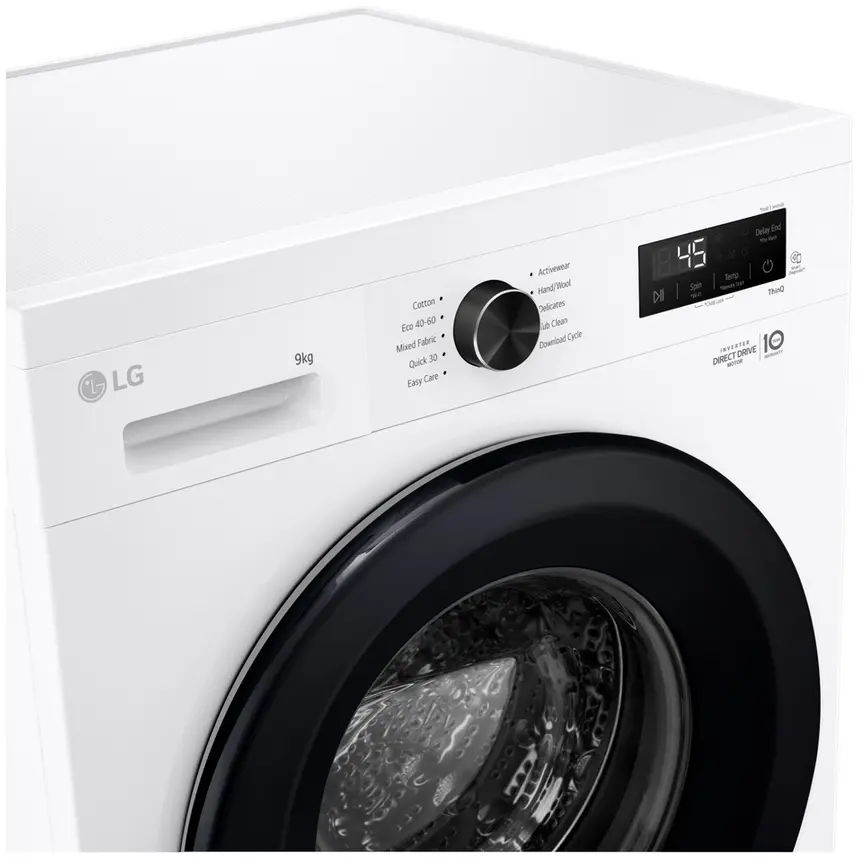 LG F4X1009NWK 9KG 1400 Spin washing machine - Image 4