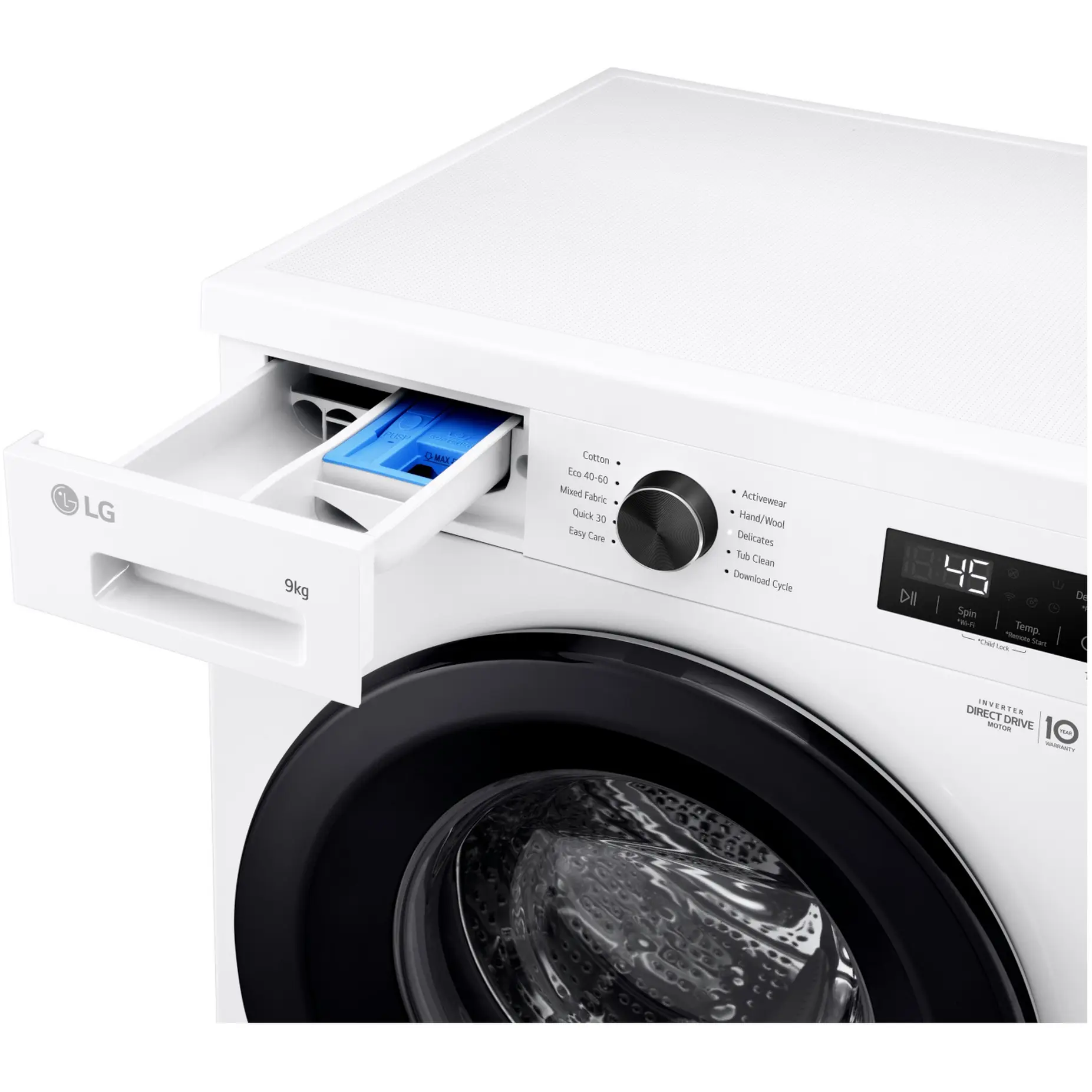 LG F4X1009NWK 9KG 1400 Spin washing machine - Image 5